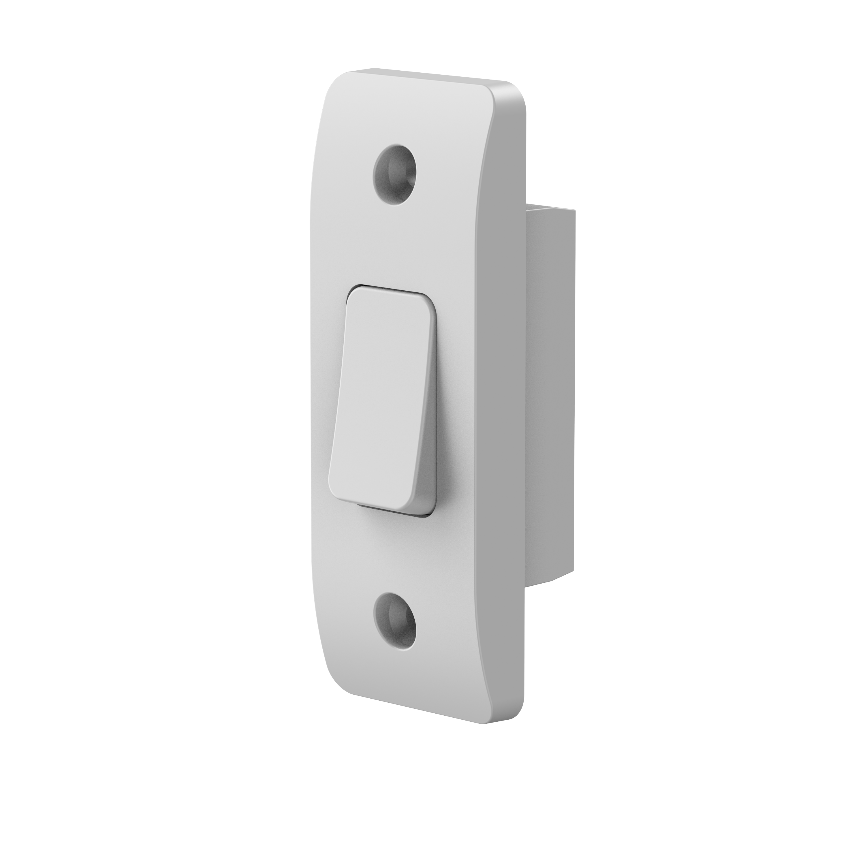 GS2 white wireless architrave kinetic switch